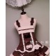 Twin Bears Frosting Sugar Rabbit Salopette and JSK(1st Pre-Order/2 Colours/Full Payment Without Shipping)